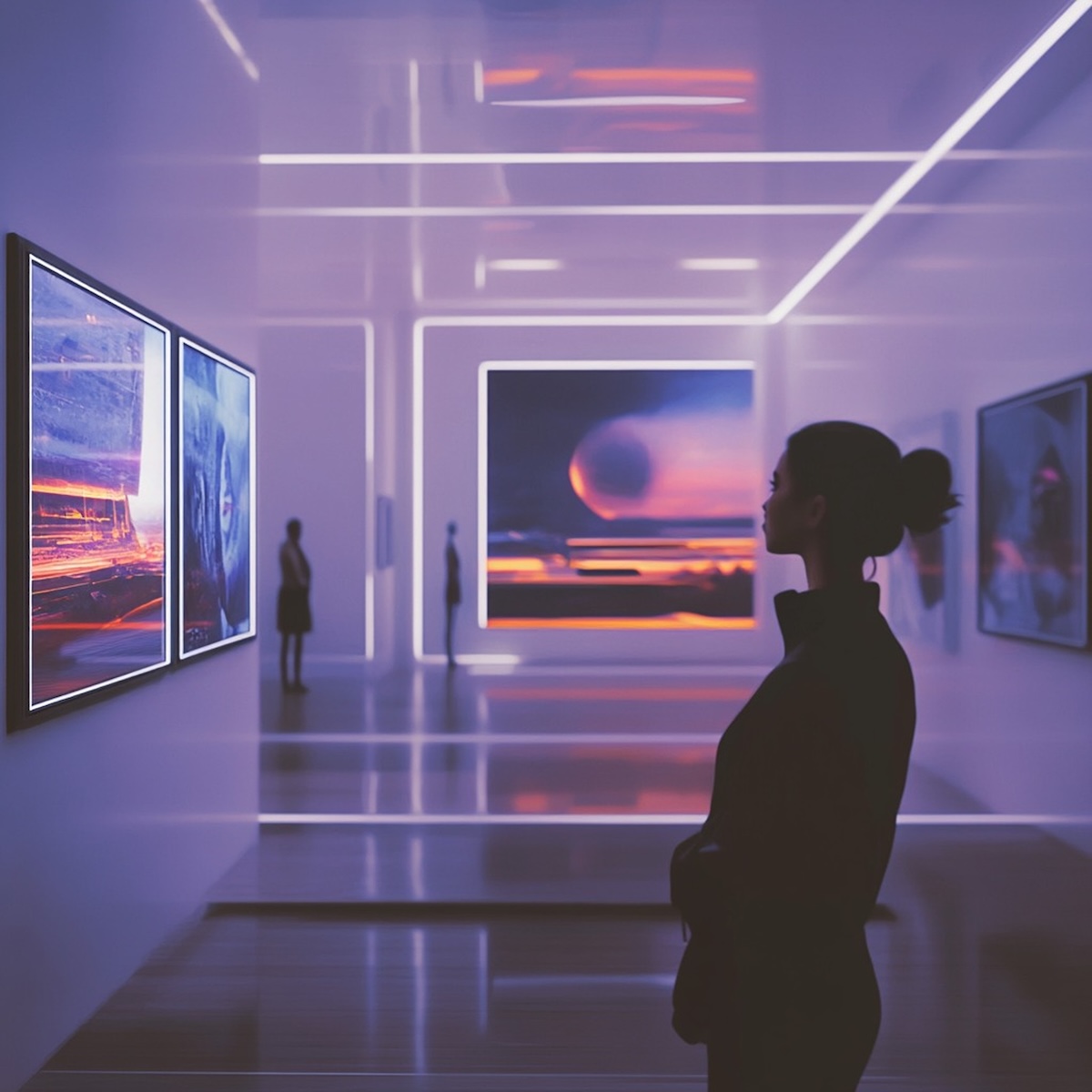 Modern Interior Design Room 3D Illustration